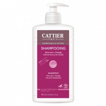 Cattier Shampooing Usage fréquent sans sulfates 500ml