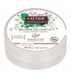 Cattier Beurre de Karité 100% BIO 100 g