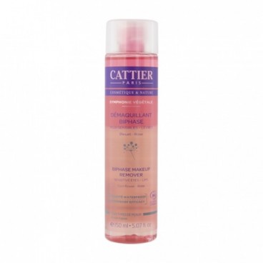 Cattier Démaquillant biphase yeux et lèvres 150 ml