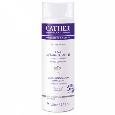 Cattier Eau Démaquillante Yeux Pétale d'Iris 150 ml