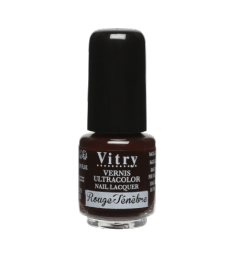 Vitry Vernis à Ongles 4Ml Rouge Ténèbre