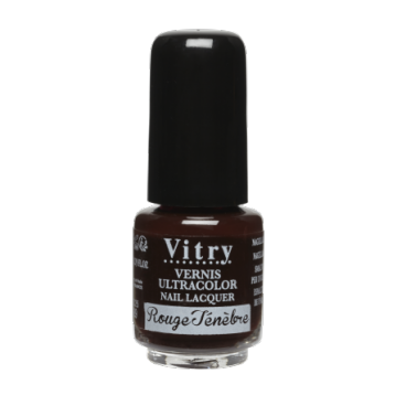 Vitry Vernis à Ongles 4Ml Rouge Ténèbre