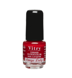 Vitry Vernis à Ongles 4Ml Rouge Lady