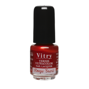 Vitry Vernis à Ongles 4Ml Rouge Sacré