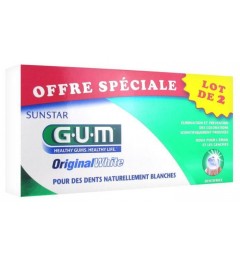 Butler GUM Dentifrice Original White 75ml Lot de 2