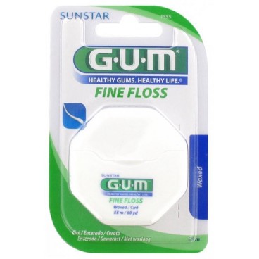 Gum Fine Floss Fil Dentaire Ciré 1555 pas cher