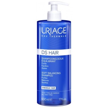 Uriage DS Hair Shampooing Doux Equilibrant 500Ml