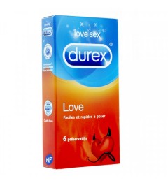 Durex Préservatif Love Boite de 6