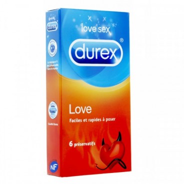 Durex Préservatif Love Boite de 6