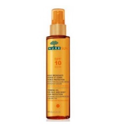 Nuxe Solaires SPF10 Huile Bronzante Visage et Corps 150Ml