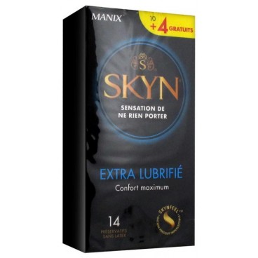 Manix Préservatif Skyn Extra Lubrifiée Boite de 14