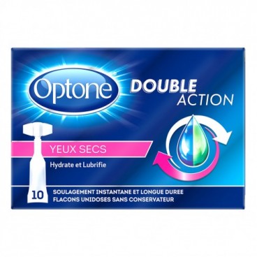 Optone Monodoses Yeux Secs 10 Unidoses