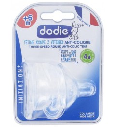 Dodie Tétines Rondes 3 Vitesses Débit 4 +6 Mois