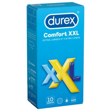 Durex Préservatif Comfort XXL Boite de 10