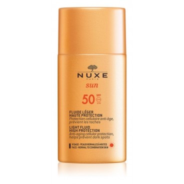 Nuxe Solaires SPF50 Fluide Visage 50Ml