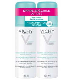 Vichy Déodorant Anti-Transpirant Spray 125ml Lot de 2