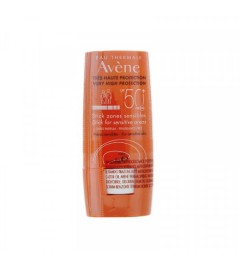 Avène SPF 50+ Stick Solaire Zones Sensibles 8g