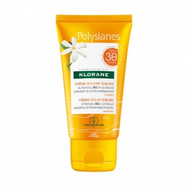 Klorane Solaires Crème Sublime SPF30 Visage 50Ml