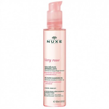 Nuxe Very Rose Huile Délicate Démaquillante 150Ml