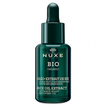 Nuxe Bio Huile Nuit Nutrition Régénérante 30Ml