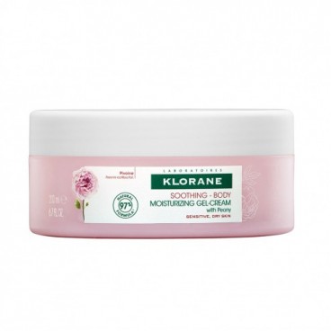 Klorane Gel Crème Hydratant Pivoine 200Ml