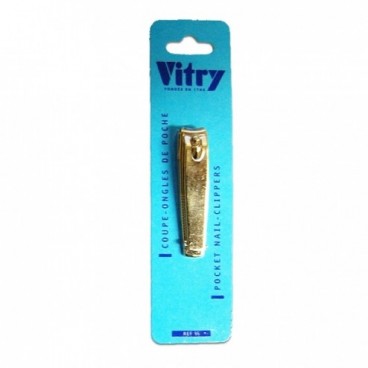 Vitry Coupe Ongles de Poche Doré