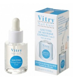 Vitry Gouttes de Séchage Express 2 en 1 10Ml