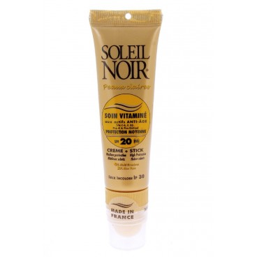 Soleil Noir Combi Stick Solaire SPF20 2G pas cher