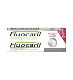 Fluocaril Dentifrice Bi Fluoré 145Mg Blancheur Menthe 2x75Ml