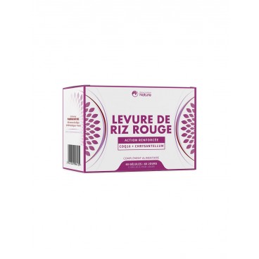 Pharmanature Levure de Riz Rouge 60 Gélules