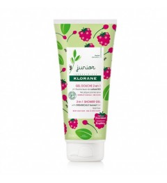 Klorane Petit Junior Gel Douche Corps et Cheveux Framboise 200Ml