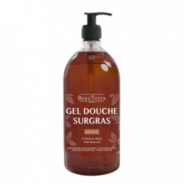 Beauterra Gel Douche 1L Parfum Monoi