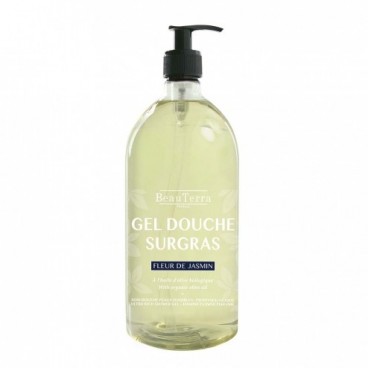 Beauterra Gel Douche 1L Parfum Fleur de Jasmin