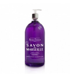 Beauterra Savon Liquide de Marseille1L Parfum Lavande