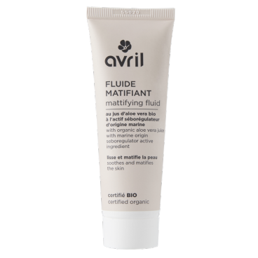 Avril Fluide Matifiant Bio 50Ml