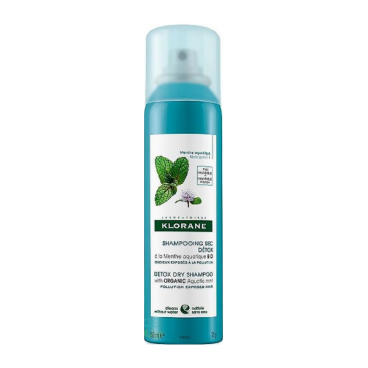 Klorane Capillaire Shampooing Sec Menthe Aquatique Spray 150Ml