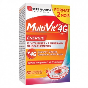 Forté Pharma Multivit 4G Energie 60 Comprimés