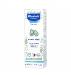 Mustela Hydra Bébé Crème Visage 40 ml