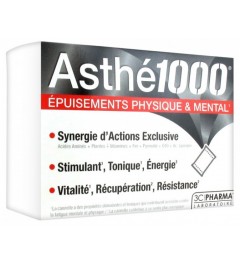 Asthe1000 Epuisement Physique et Mental 10 Sachets