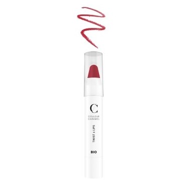 Couleur Caramel Crayon Lèvres Twist and Lips 404 Rose de Rouge