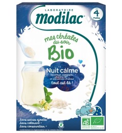 Modilac Premières Céréales Nuit Calme Bio 250 Grammes