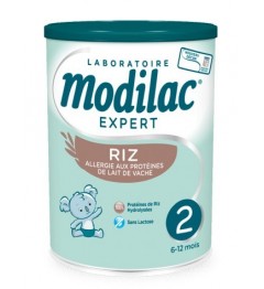 Modilac Expert Riz Lait 2eme Age 800g pas cher