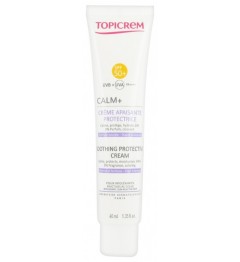 Topicrem Calm Crème Apaisante Protectrice SPF50 40Ml