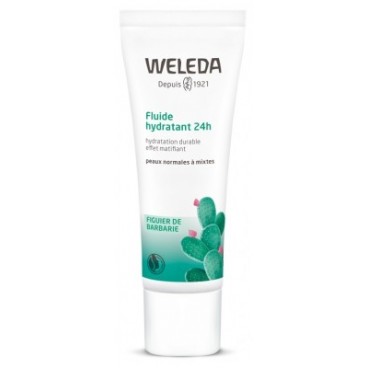 Weleda Figuier de Barbarie Fluide Hydratant 24H 30Ml