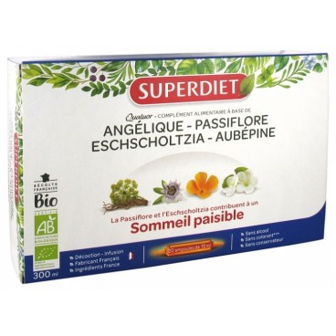 Superdiet Solution Buvable Détente 20 Ampoules