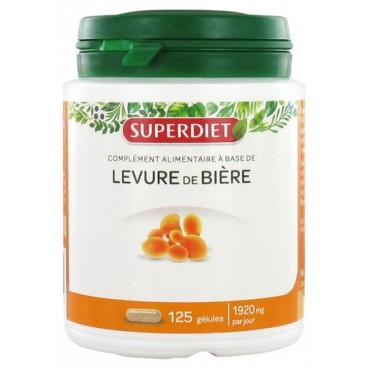 Superdiet Levure de Bière 125 Gélules