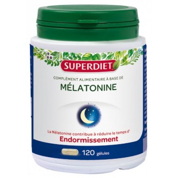 Superdiet Mélatonine 120 Gélules