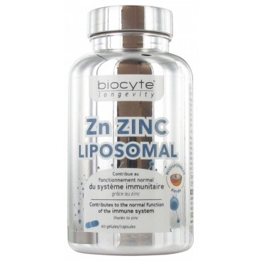 Biocyte Zinc Liposomal 60 Gélules