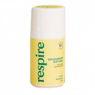 RESPIRE Déodorant naturel Roll-on Bergamote 50ml