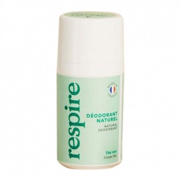 RESPIRE Déodorant naturel Roll-on Thé Vert 50ml